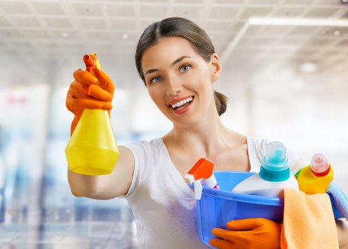 After builders cleaning in a W12 home interior after renovation