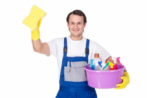 Detailed bathroom cleaning during end of tenancy cleaning in W12