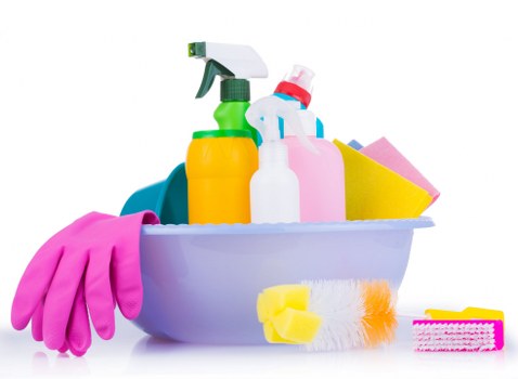 Local cleaners preparing a property for handover in W12