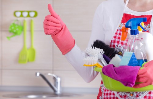 Large property carpet cleaning estimated by cubic-yard rate