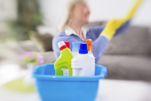 Deep carpet cleaning equipment used in a local W12 property
