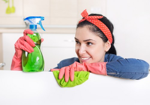 Professional W12 post-renovation cleaning with careful surface finishing