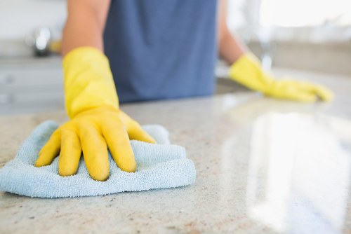 Local cleaners working in a W12 apartment or flat