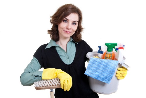 Local post-construction cleaning in W12 for dust and debris removal